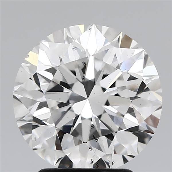 2.80ct E SI1 Excellent Cut Round Lab Grown Diamond