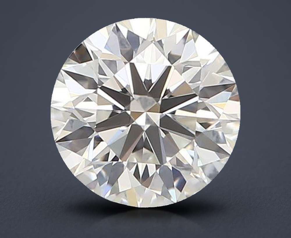 0.58 Carat Round Natural Diamond
