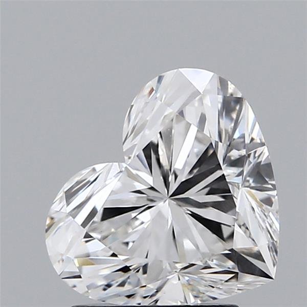 2.22ct G VVS2 Rare Carat Ideal Cut Heart Lab Grown Diamond