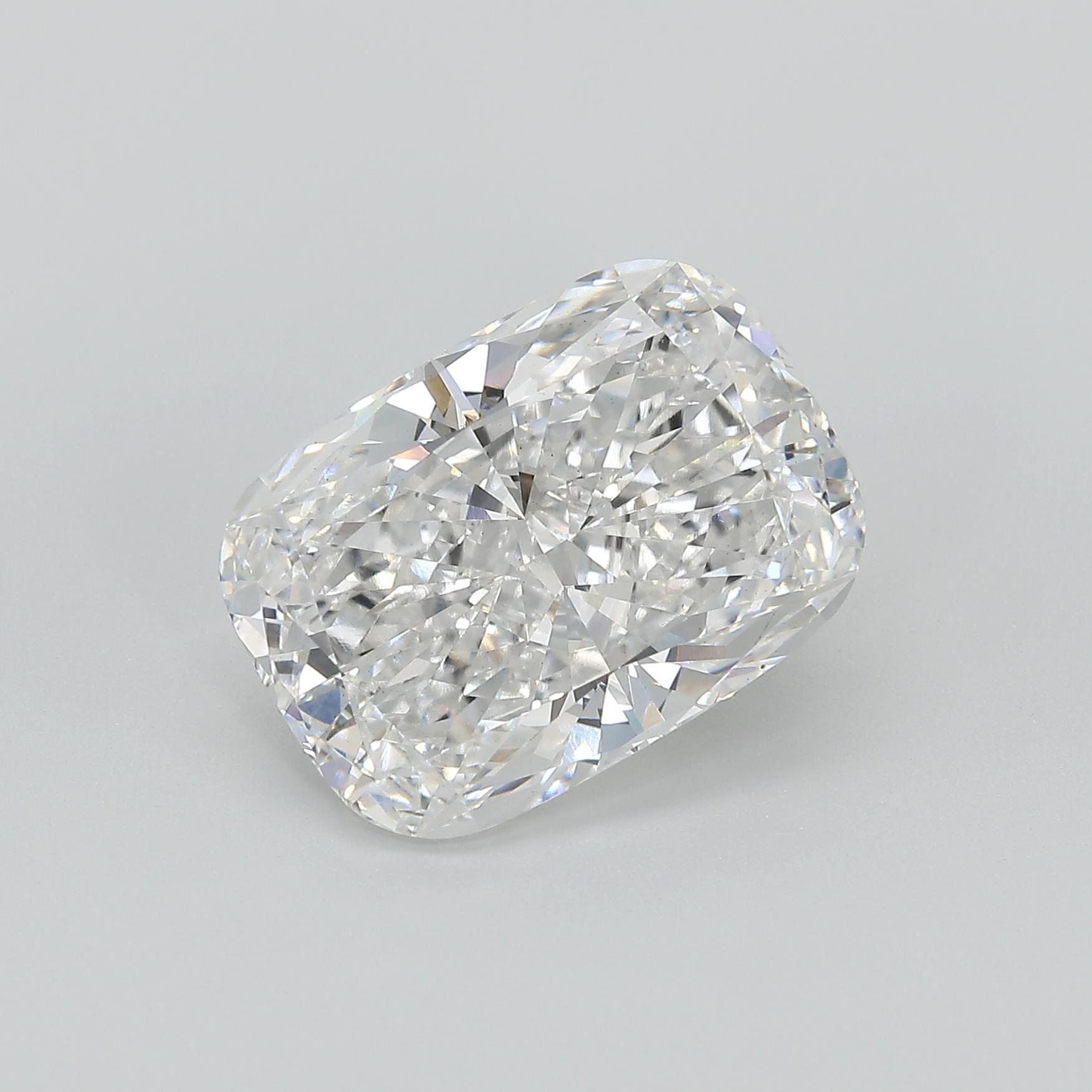 7.03ct E VS1 Excellent Cut Cushion Lab Grown Diamond