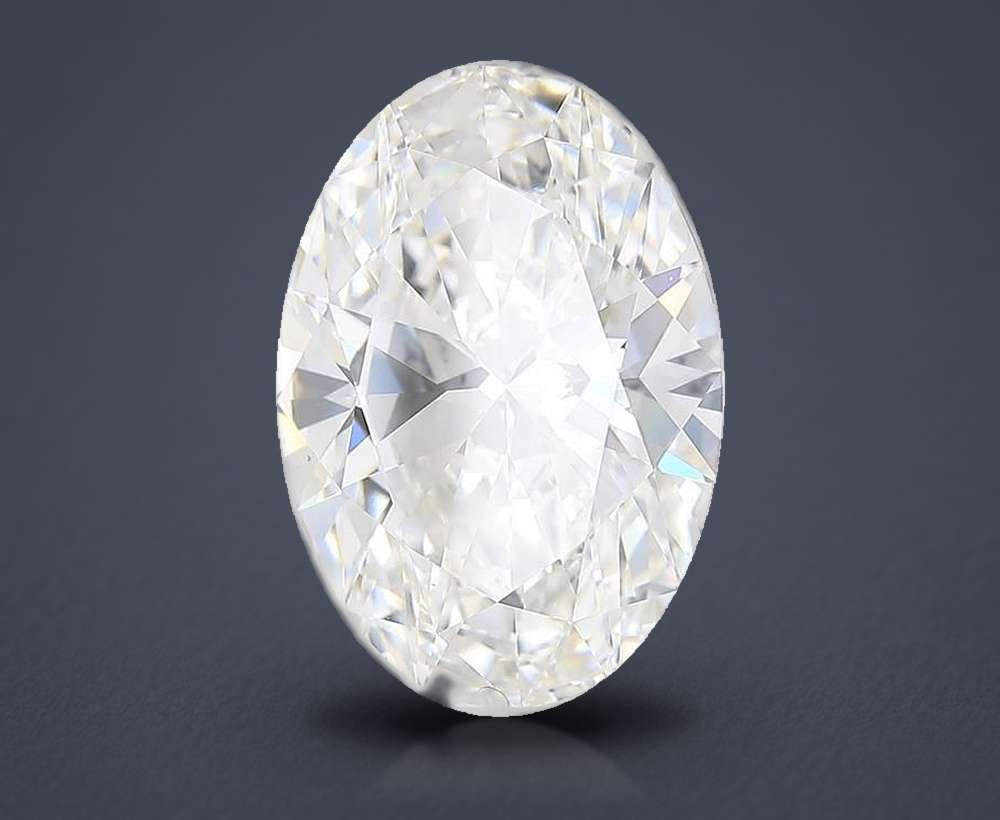 7.51 Carat Oval Lab Diamond