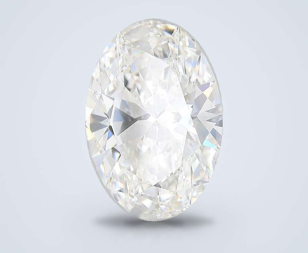 7.51 Carat Oval Lab Diamond