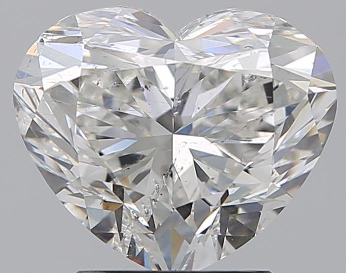 2.39ct G SI2 Rare Carat Ideal Cut Heart Diamond