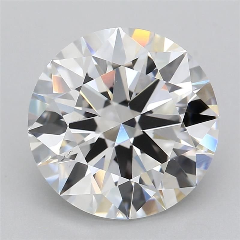 4.01ct E VS1 Rare Carat Ideal Cut Round Lab Grown Diamond