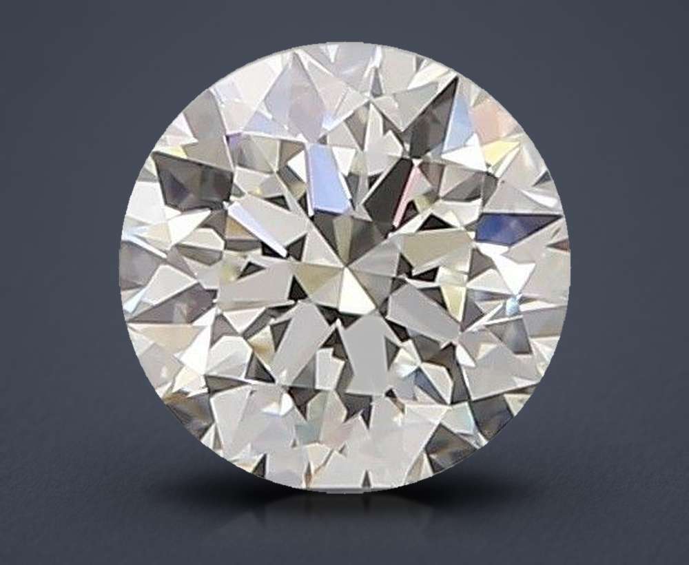 7.33 Carat Round Natural Diamond