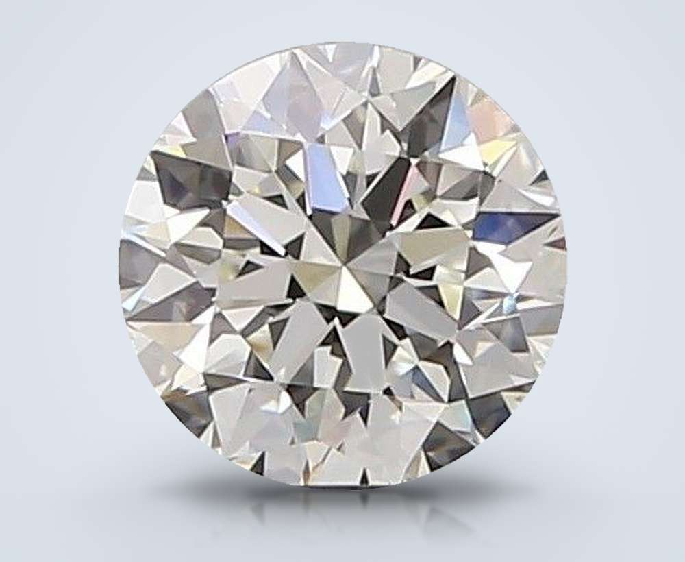 7.33 Carat Round Natural Diamond