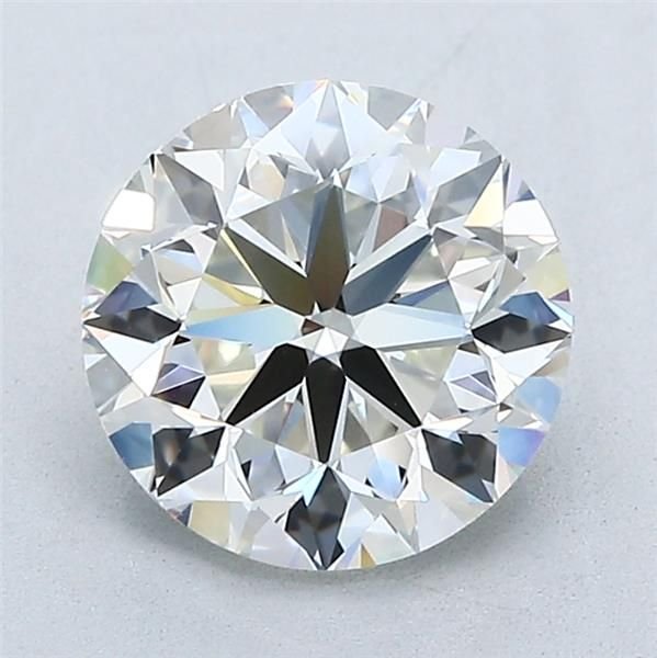 2.01ct J VVS2 Very Good Cut Round Diamond