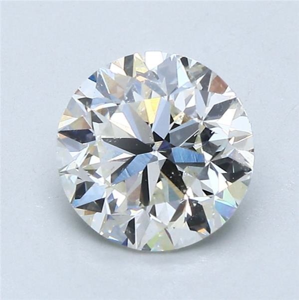 2.01ct J SI2 Very Good Cut Round Diamond