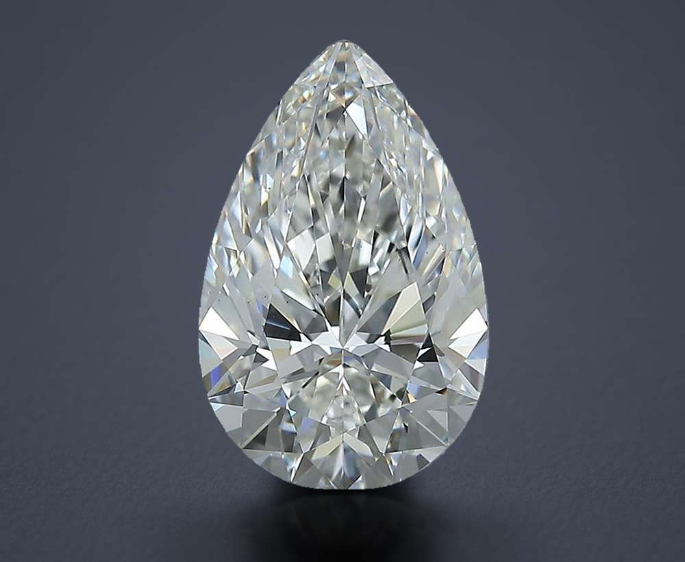 3.03 Carat Pear Natural Diamond