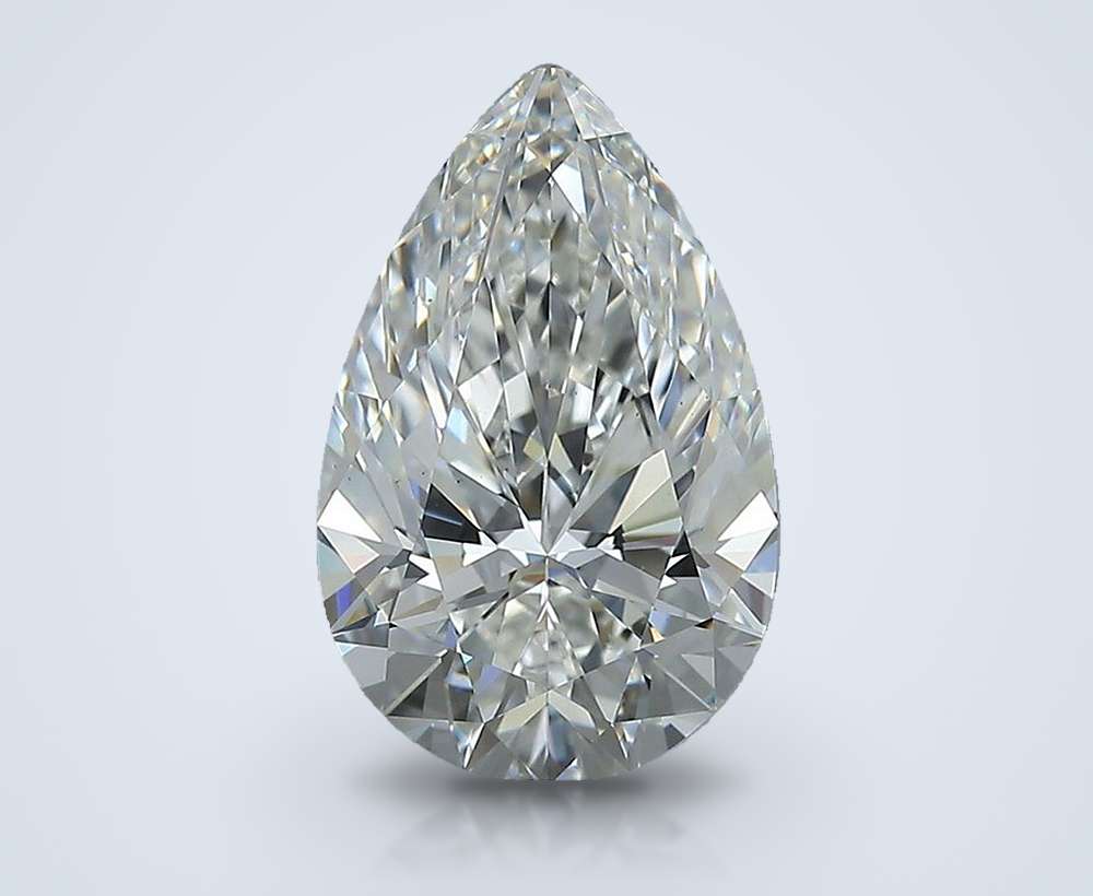3.03 Carat Pear Natural Diamond