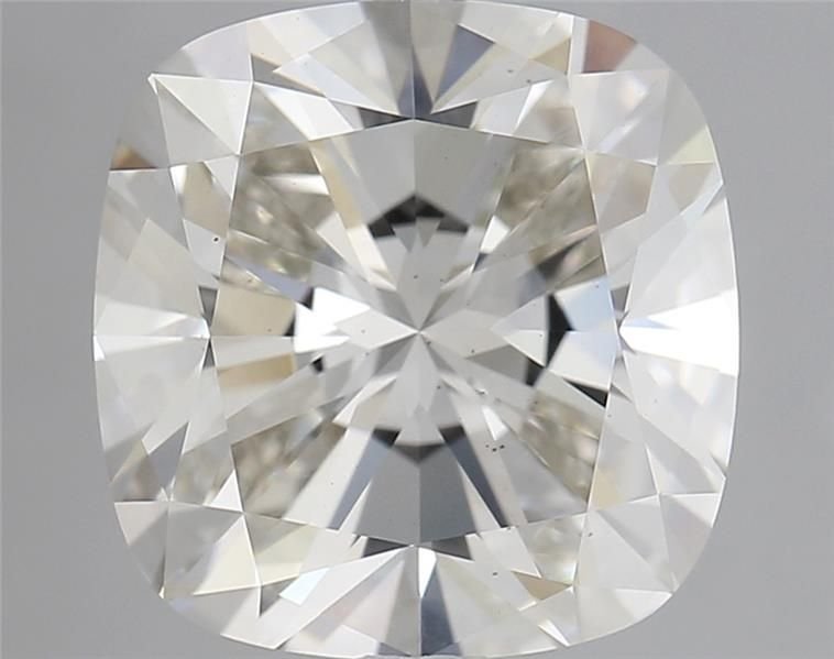 3.43ct I VS2 Rare Carat Ideal Cut Cushion Lab Grown Diamond