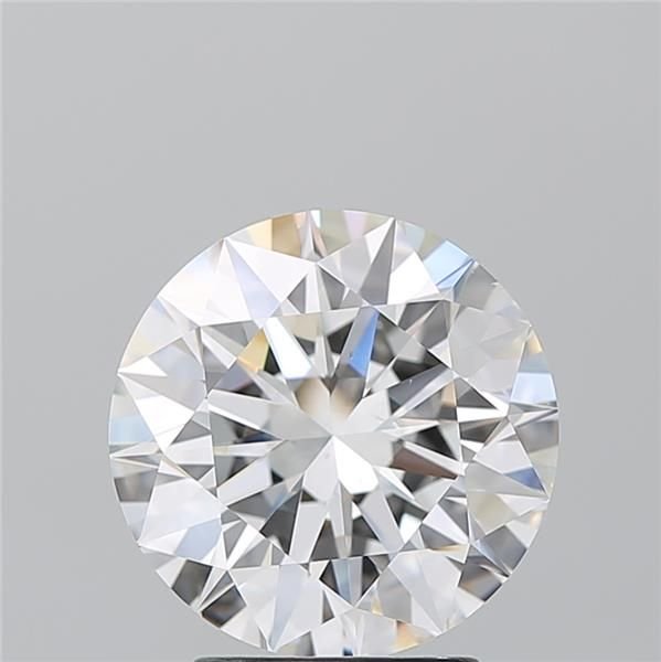 3.02ct F SI1 Rare Carat Ideal Cut Round Diamond