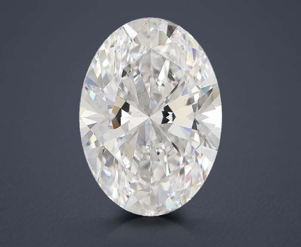 4.00 Carat Oval Lab Diamond