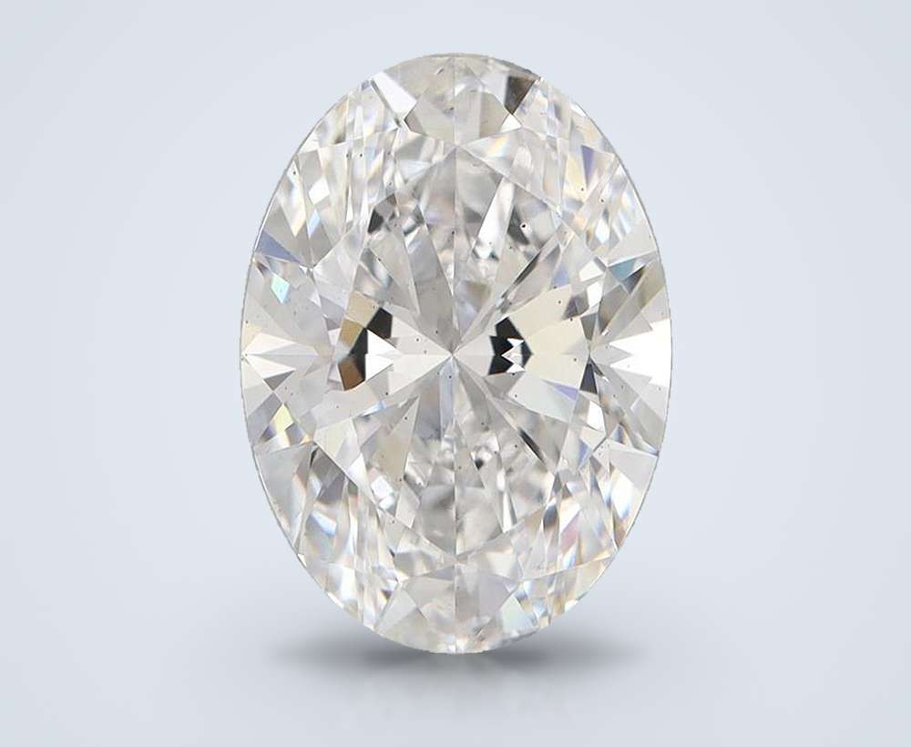 4.00 Carat Oval Lab Diamond