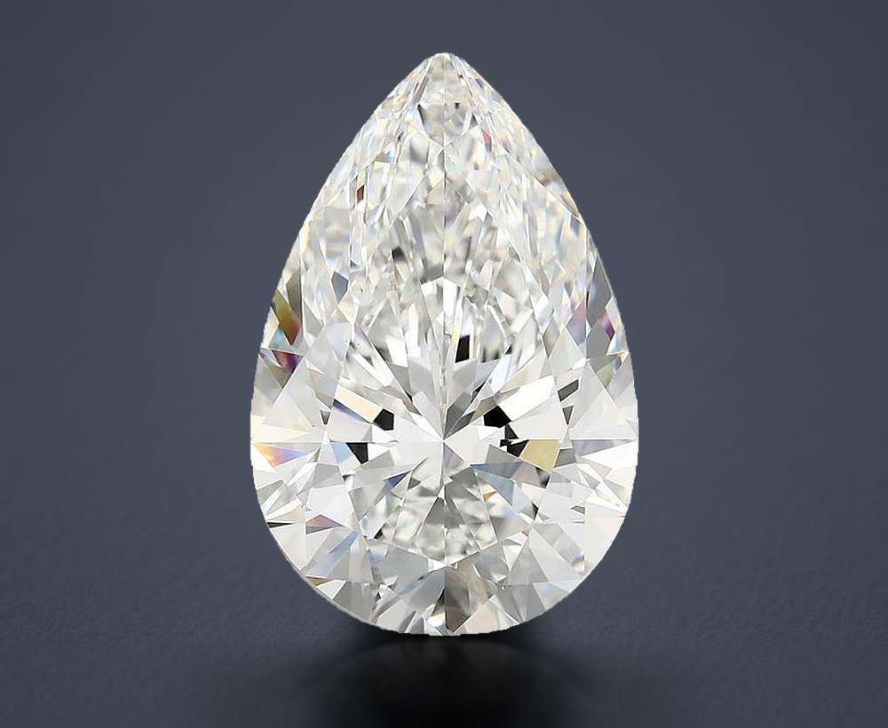 7.20 Carat Pear Lab Diamond