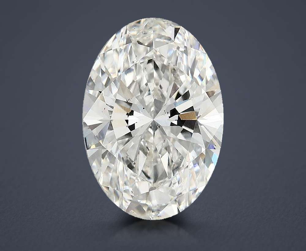 3.70 Carat Oval Lab Diamond