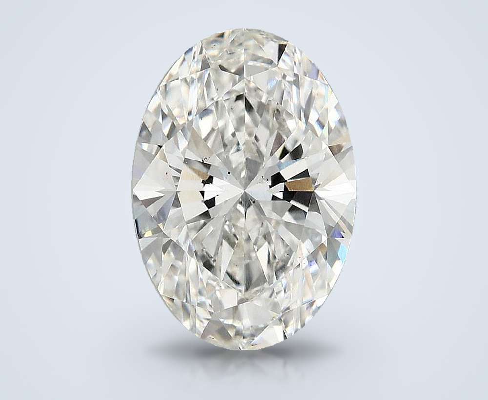 3.70 Carat Oval Lab Diamond