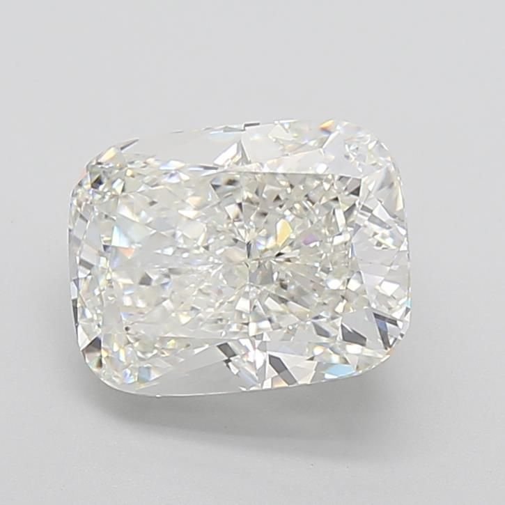 6.01ct F VVS2 Very Good Cut Cushion Lab Grown Diamond