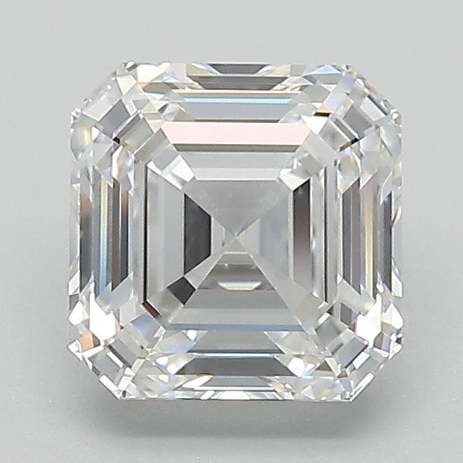 1.90ct D VS1 Rare Carat Ideal Cut Asscher Lab Grown Diamond