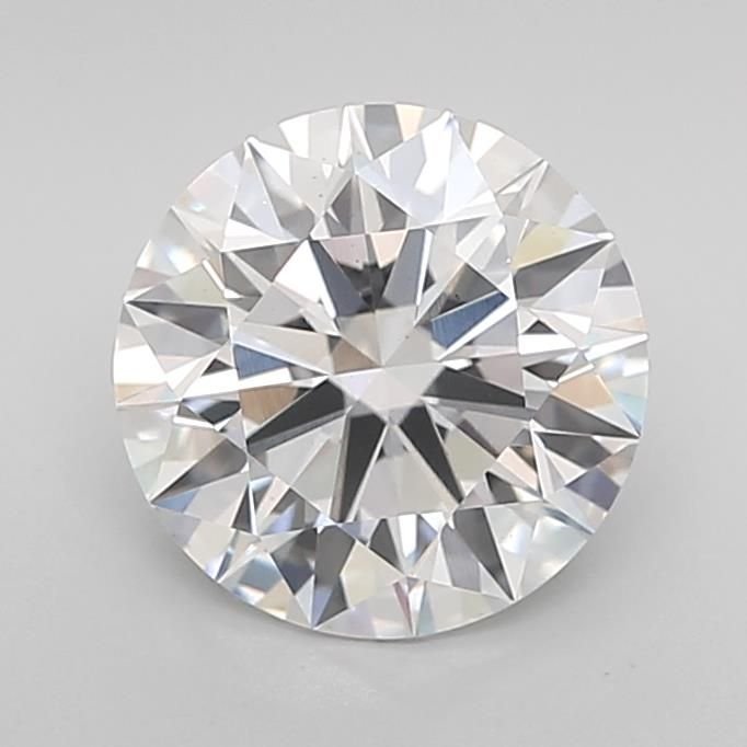 2.04ct D VS2 Rare Carat Ideal Cut Round Lab Grown Diamond