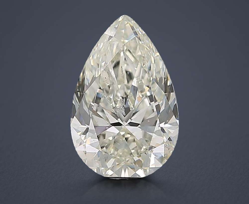 2.50 Carat Pear Natural Diamond