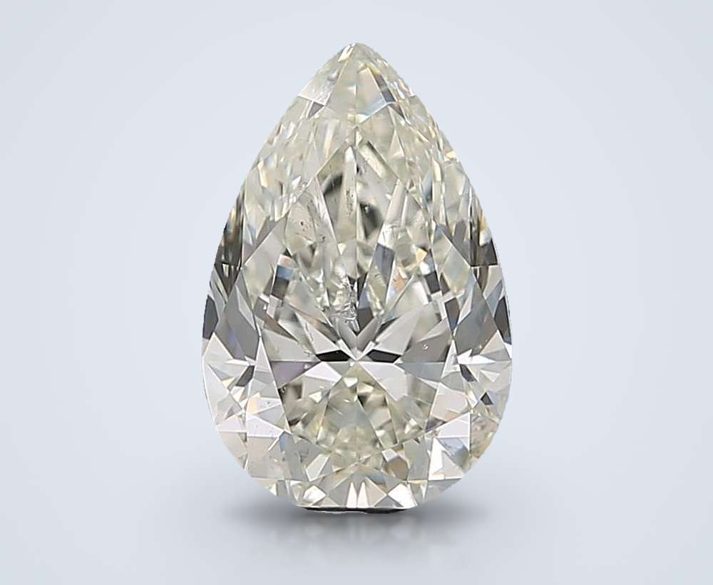2.50 Carat Pear Natural Diamond