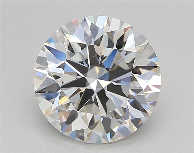 3.09ct G VS1 Rare Carat Ideal Cut Round Lab Grown Diamond