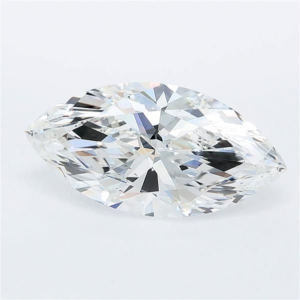 2.50ct E VVS2 Rare Carat Ideal Cut Marquise Lab Grown Diamond