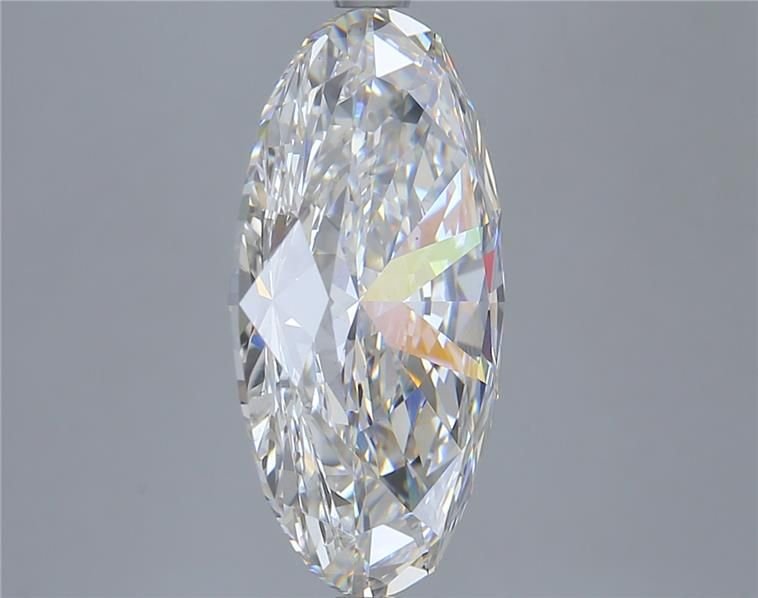 7.19ct H VS2 Rare Carat Ideal Cut Oval Lab Grown Diamond