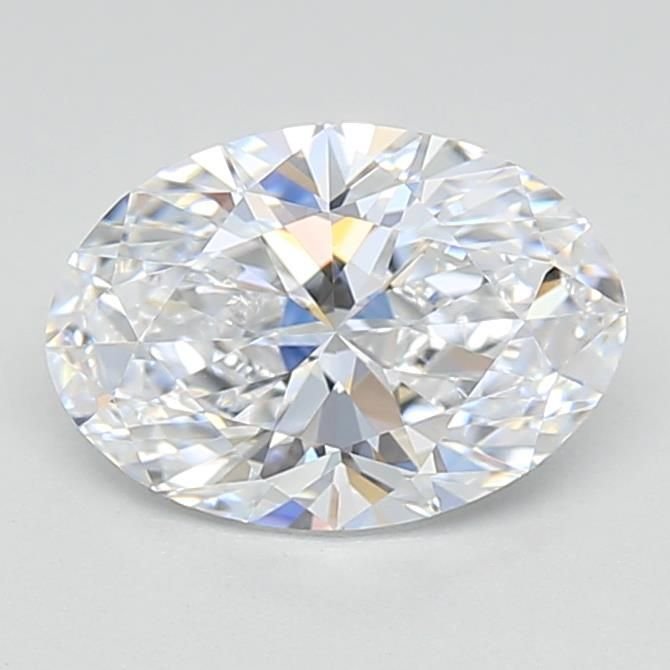 0.80ct D VVS1 Rare Carat Ideal Cut Oval Lab Grown Diamond