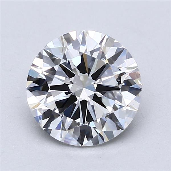 2.00ct D VS1 Excellent Cut Round Lab Grown Diamond