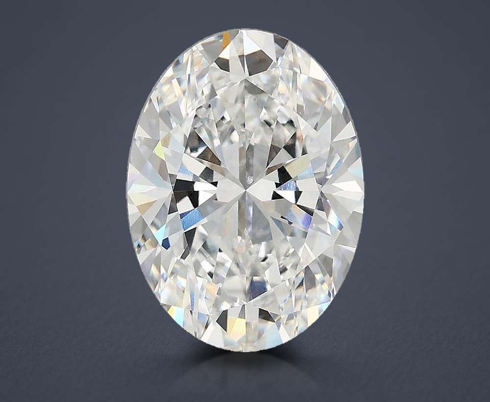 4.00 Carat Oval Lab Diamond