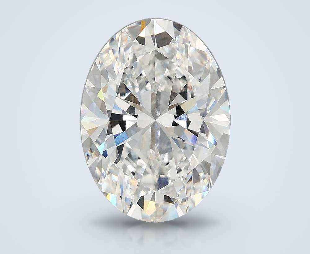 4.00 Carat Oval Lab Diamond
