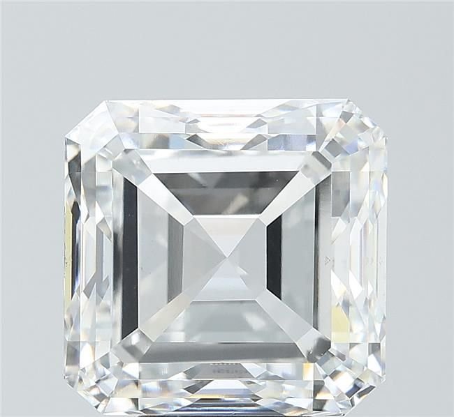 9.05ct F VS1 Excellent Cut Asscher Lab Grown Diamond