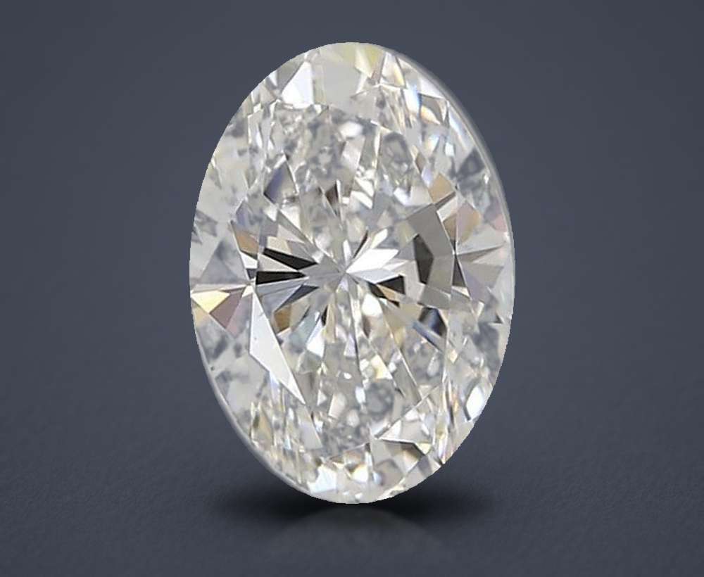 7.59 Carat Oval Lab Diamond