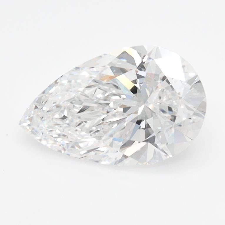1.07ct D VVS1 Rare Carat Ideal Cut Pear Lab Grown Diamond