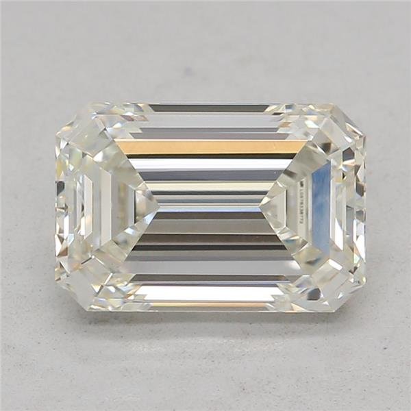 1.35ct J VS1 Rare Carat Ideal Cut Emerald Lab Grown Diamond