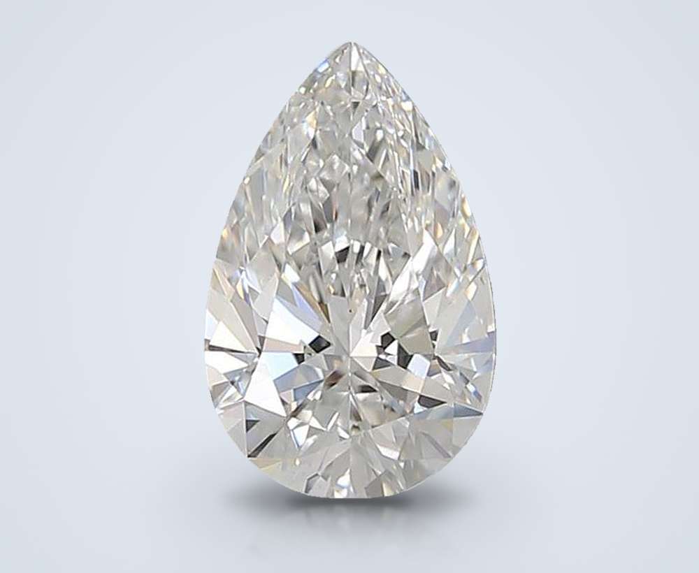 1.78 Carat Pear Lab Diamond