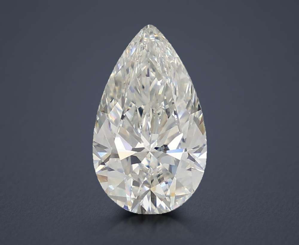 1.53 Carat Pear Lab Diamond