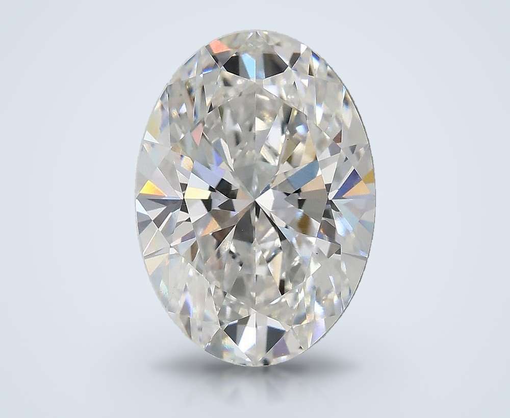 3.08 Carat Oval Lab Diamond