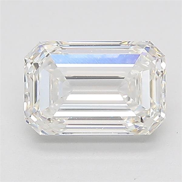 1.25ct G VVS2 Rare Carat Ideal Cut Emerald Lab Grown Diamond