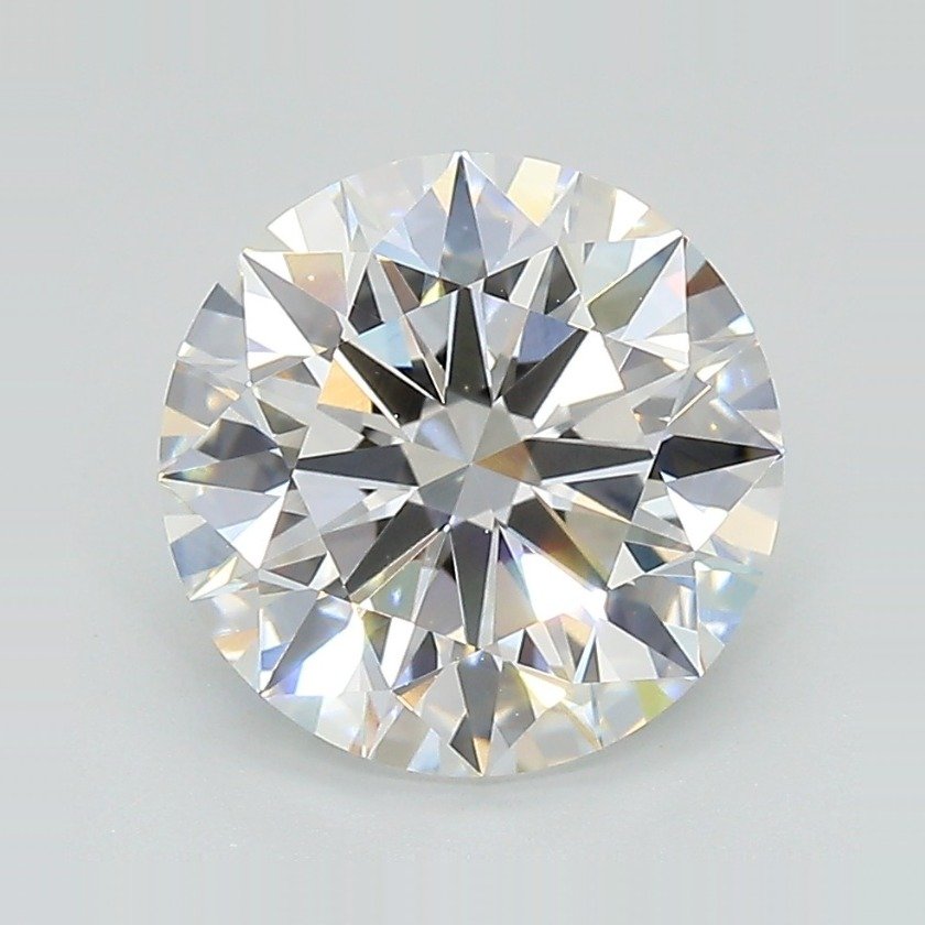 3.07ct E VVS2 Rare Carat Ideal Cut Round Lab Grown Diamond