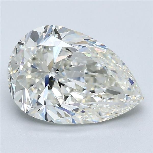 3.00ct I VS1 Rare Carat Ideal Cut Pear Diamond