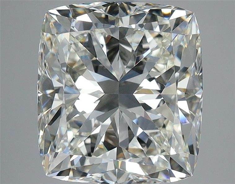 3.42ct J VVS2 Very Good Cut Cushion Diamond