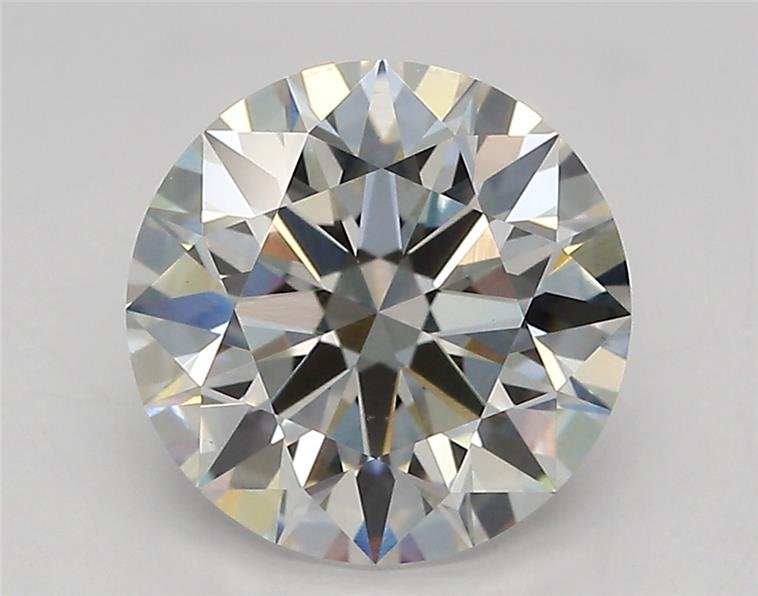 2.53ct F VVS2 Rare Carat Ideal Cut Round Lab Grown Diamond