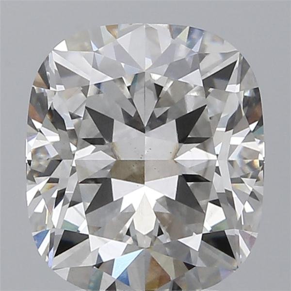 5.06ct H VS2 Rare Carat Ideal Cut Cushion Lab Grown Diamond