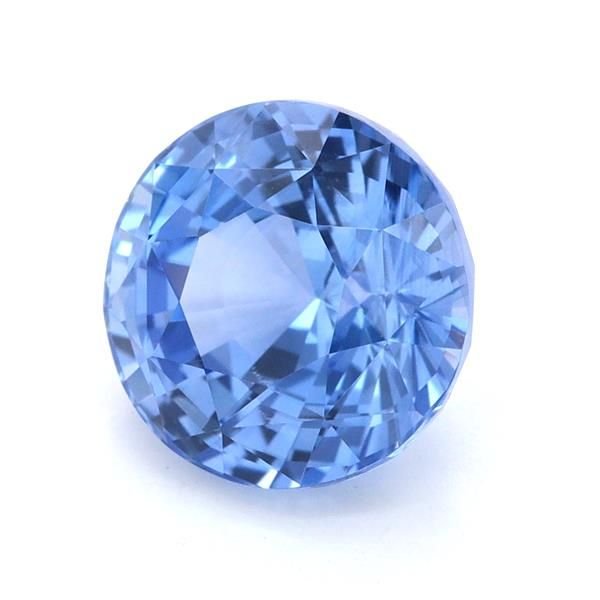 2.58 Carat Blue Round Sapphire