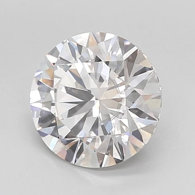 3.01ct F SI1 Rare Carat Ideal Cut Round Lab Grown Diamond