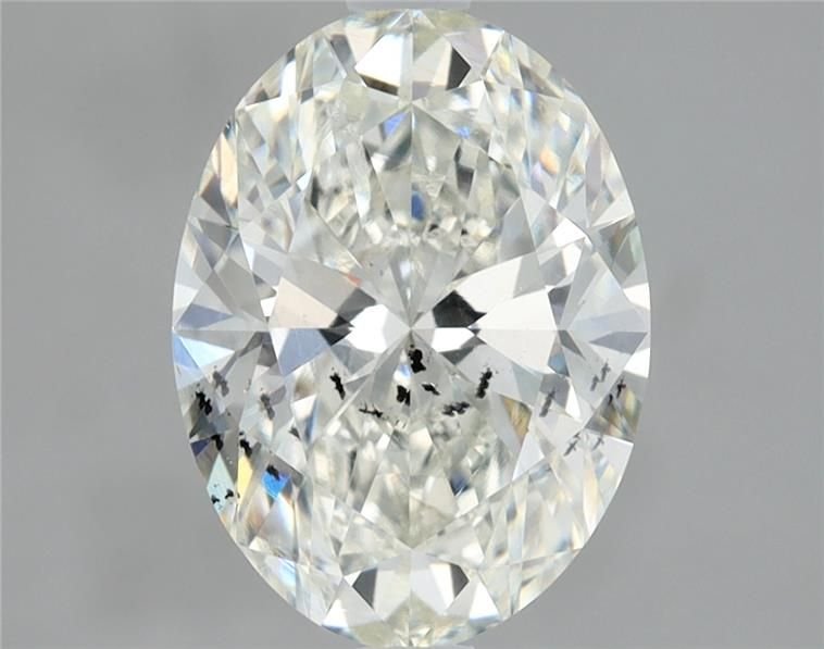 2.01ct H SI2 Rare Carat Ideal Cut Oval Diamond