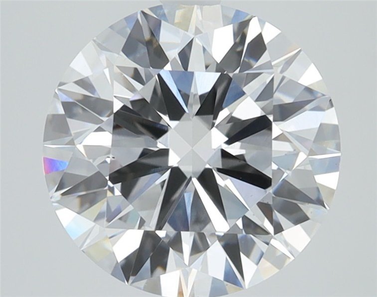 3.51 Carat Round Lab Diamond